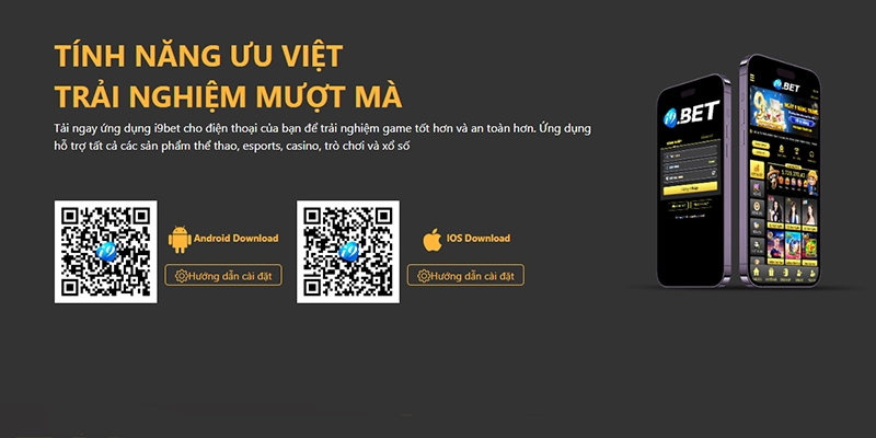 Tải ứng dụng I9BET hệ điều hành iOS nhanh chóng